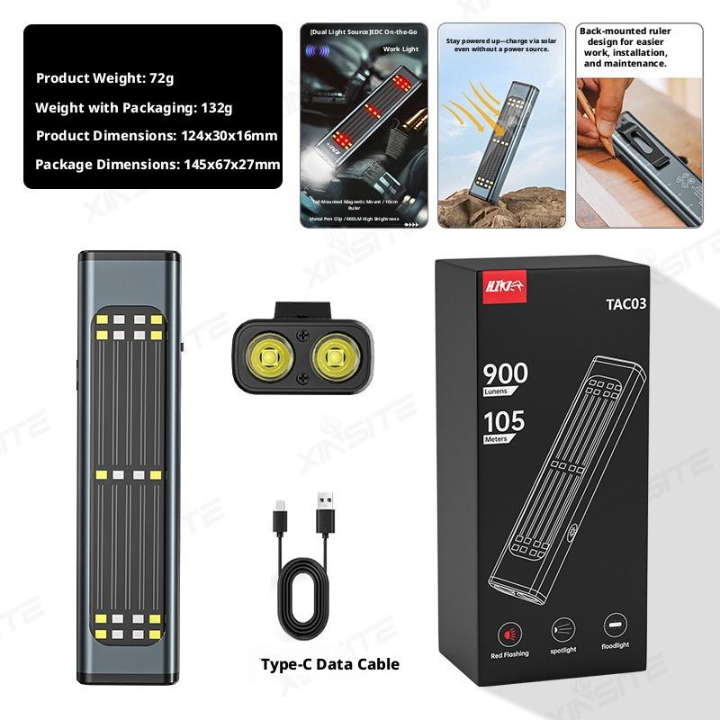 مصباح يدوي من سبائك الألومنيوم - مراجعة Solar Emergency Charger وسعره