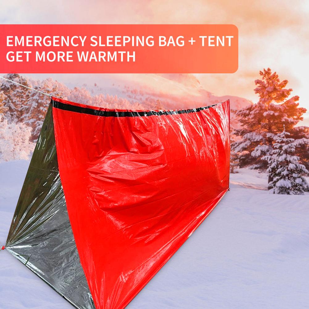 المحمولة مقاوم للماء الطوارئ ب - مراجعة Emergency Mylar Tent وسعره