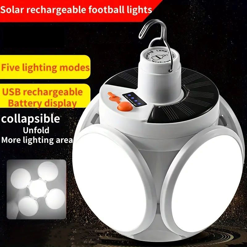 ضوء شحن بالطاقة الشمسية مع خطا - مراجعة Solar Emergency Charger وسعره